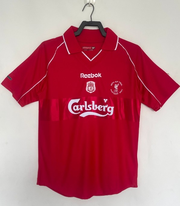 Liverpool 2000/2001 home retro shirt