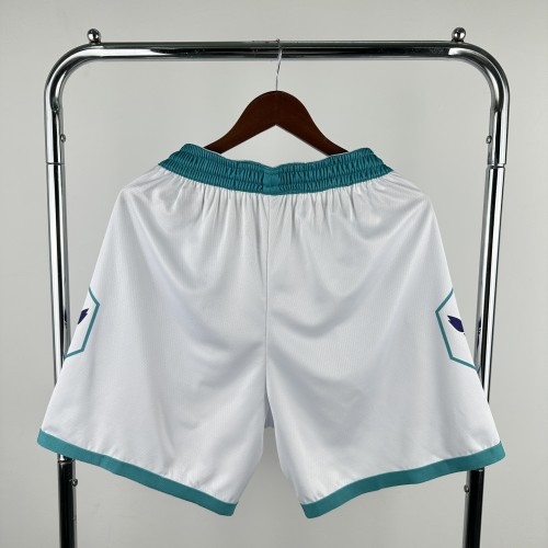 Charlotte Hornets NBA Shorts White