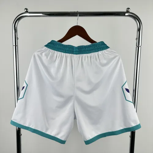 Charlotte Hornets NBA Shorts White