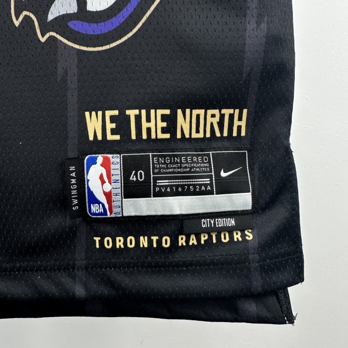 Toronto Raptors NBA Shirt 2025 Season City Version CARTER 15