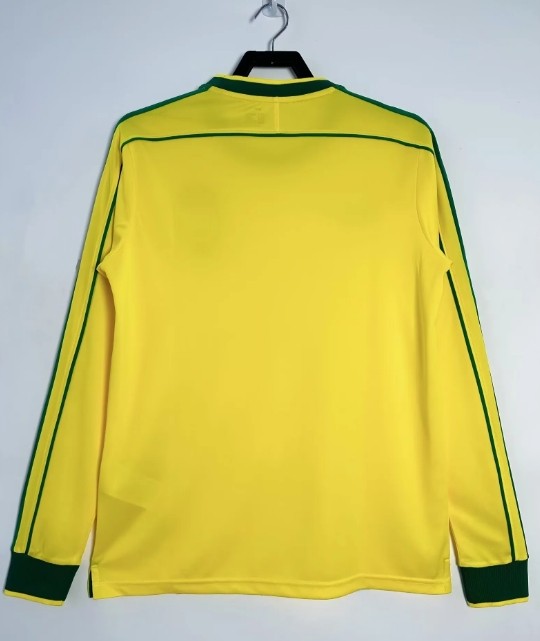 Brazil 1998 home shirt long-sleeve Ronaldo9