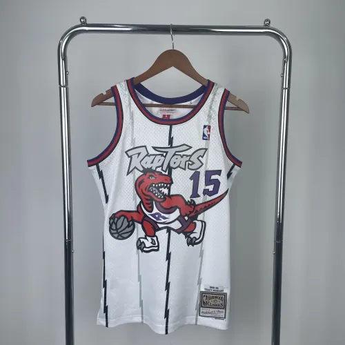 Toronto Raptors NBA Shirt 1999 Season white CARTER 15