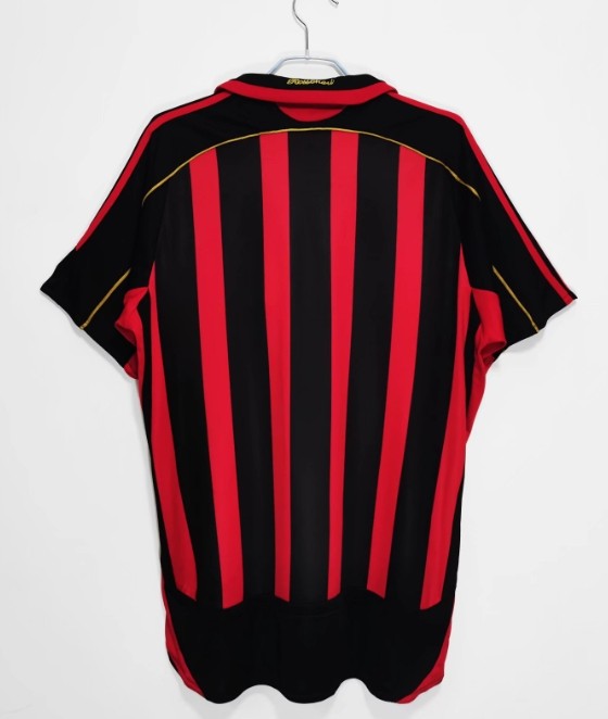 AC Milan 2006/2007 home retro shirt MALDINI KAKA