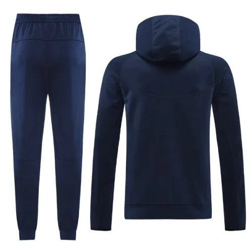 Paris Saint-Germain PSG 2024/2025 hooded tracksuit royal blue