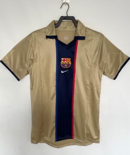 Barcelona 2001/2002 away retro shirt