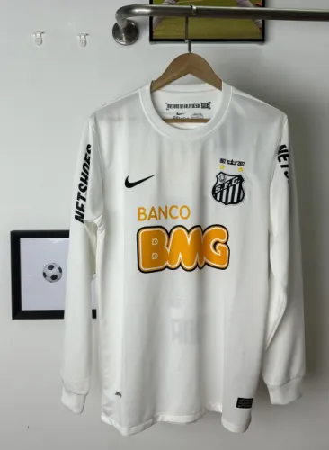 Santos FC 2012/2013 home retro shirt long sleeve Neymar JR