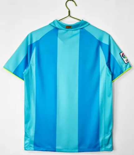 Barcelona 2007/2008 away retro shirt messi