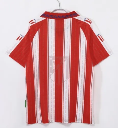 Atlético de Madrid 1995/1996 home retro shirt
