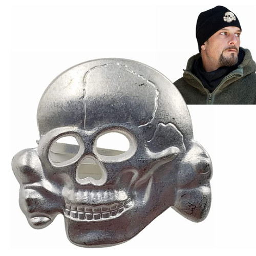 Skeleton Skull Badge Metal Pin Brooches Pin Badges Skull Jewelry Gift for Friends