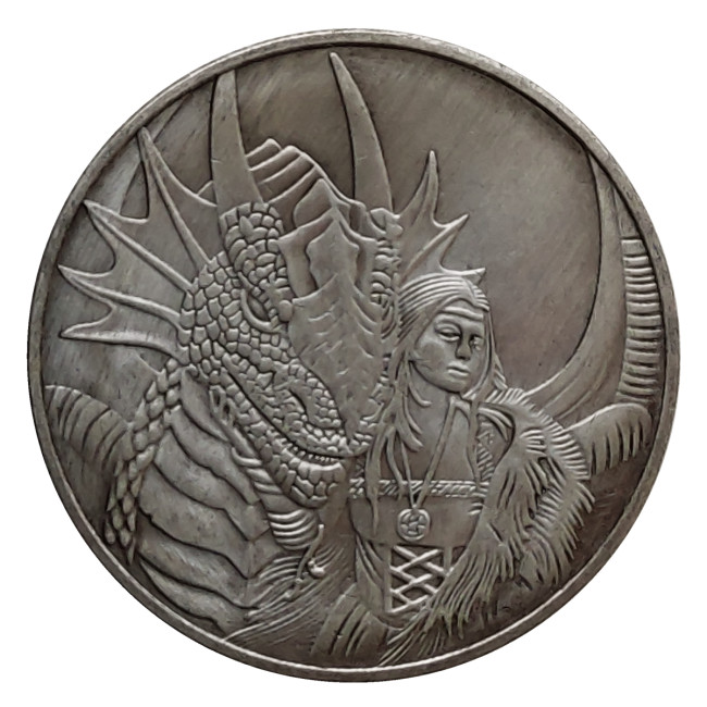 Hobo Coins USA Morgan Dollar Hand Carved Crafts Copy Coins Metal Crafts Special Gifts #237