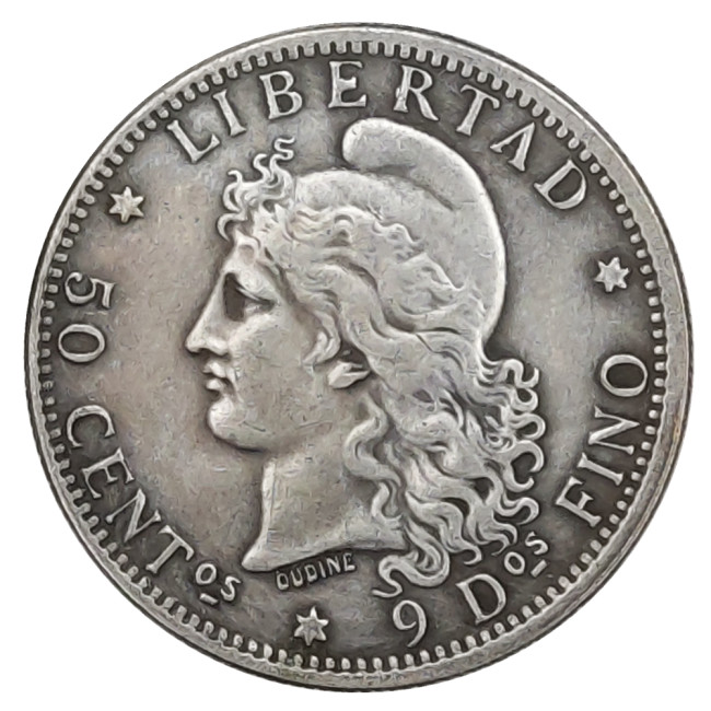 1881 1882 1883 Argentina Coins Copy