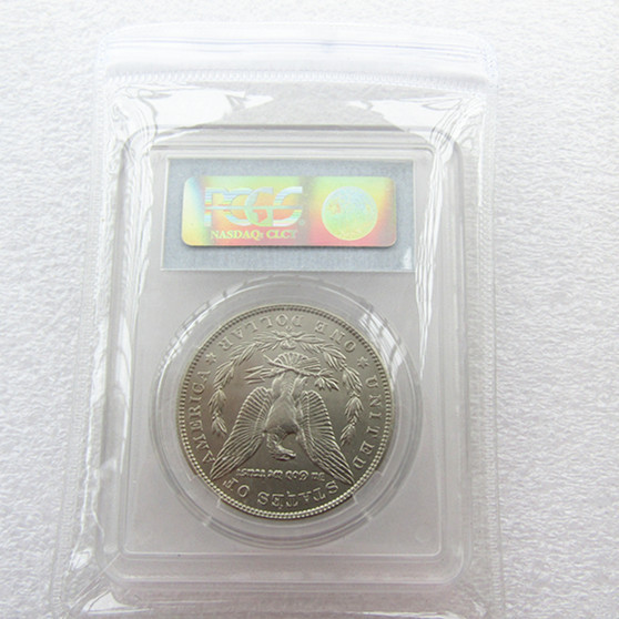 PCGS 1895-O MS61 $1 Morgan Dollar Coin Transparent Box