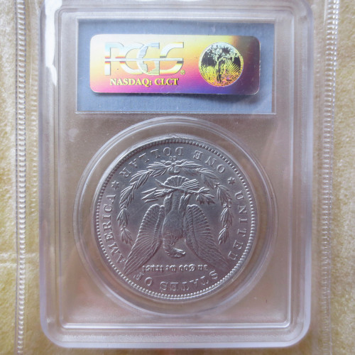 PCGS 1889-CC VF25 $1 Morgan Dollar Coin Transparent Box