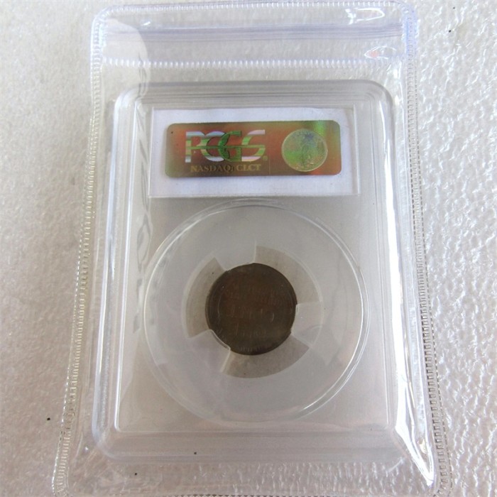 PCGS 1909-SVDB VF30 1C Lincoln Penny US Coin One Cent Copper Currency Transparent Box