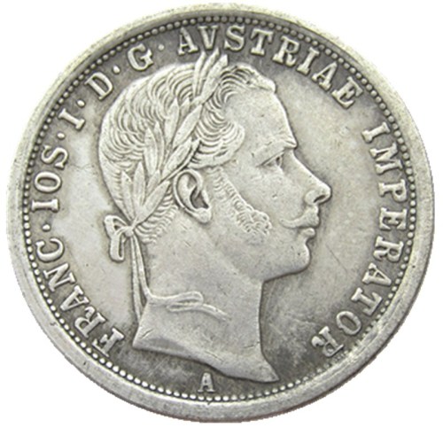 1860 Australia 1 Florin Silver Plated Copy Coin