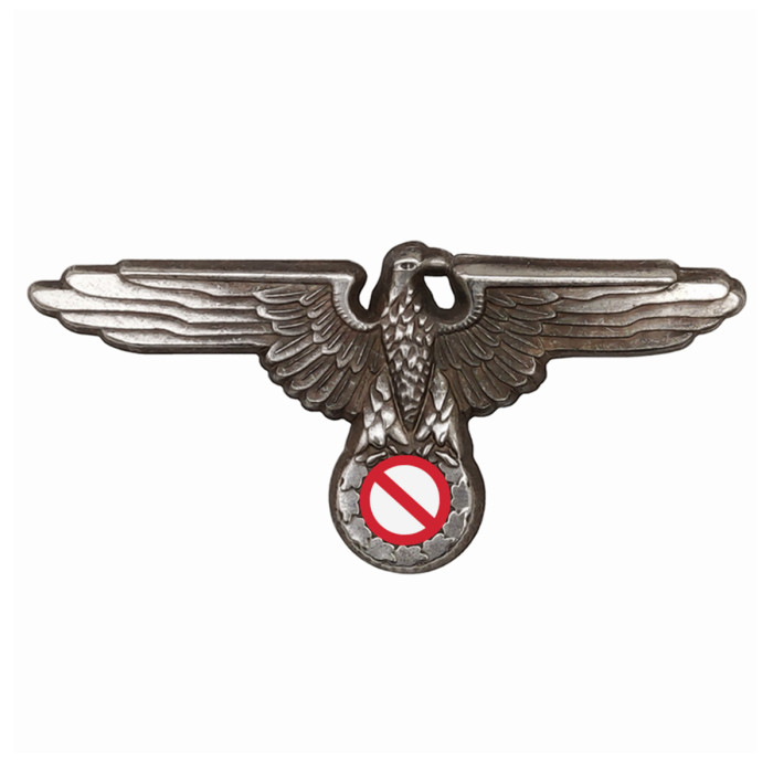 Copy Skeleton Eagle Badge Metal Pin Brooches Pin Badges Skull Jewelry Gift for Friends