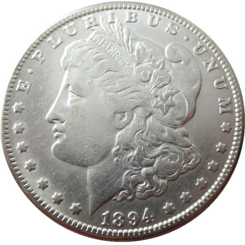 90% Silver US 1894 Morgan Dollar Silver Copy Coin