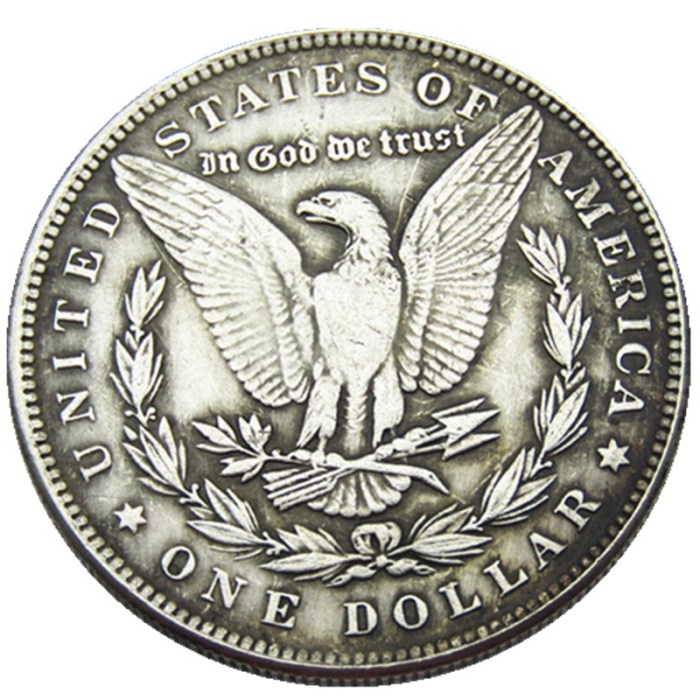 HOBO US Morgan Silver Plated Dollar skull zombie skeleton Copy Coin Type93