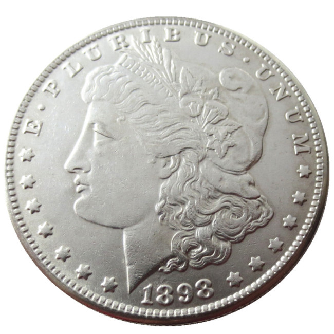 90% Silver US 1898S Morgan Dollar Silver Copy Coin