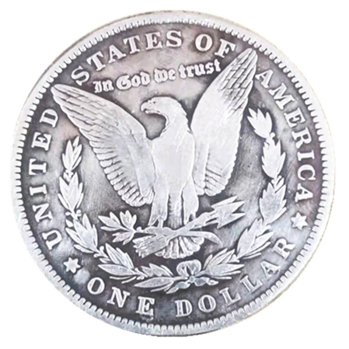 (#02)90% Silver US 1884 Morgan Dollar Silver Copy Coin