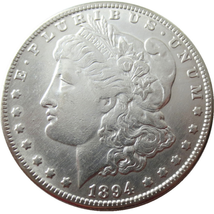 90% Silver US 1894O Morgan Dollar Silver Copy Coin