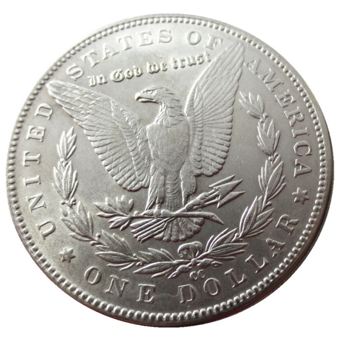 90% Silver US 1893CC Morgan Dollar Silver Copy Coin