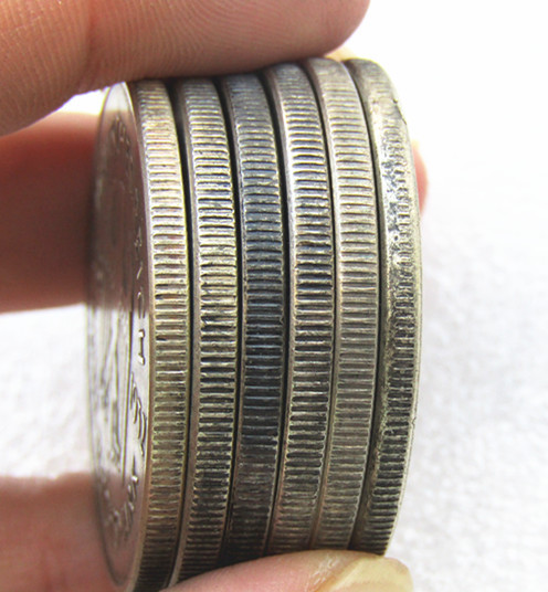 GERMANY 1932-G 5 Reichsmark Silver Plated Copy coin