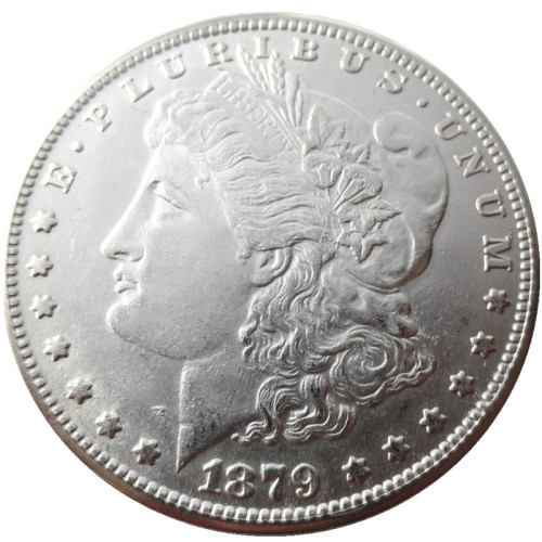 90% Silver US 1879 Morgan Dollar Silver Copy Coin