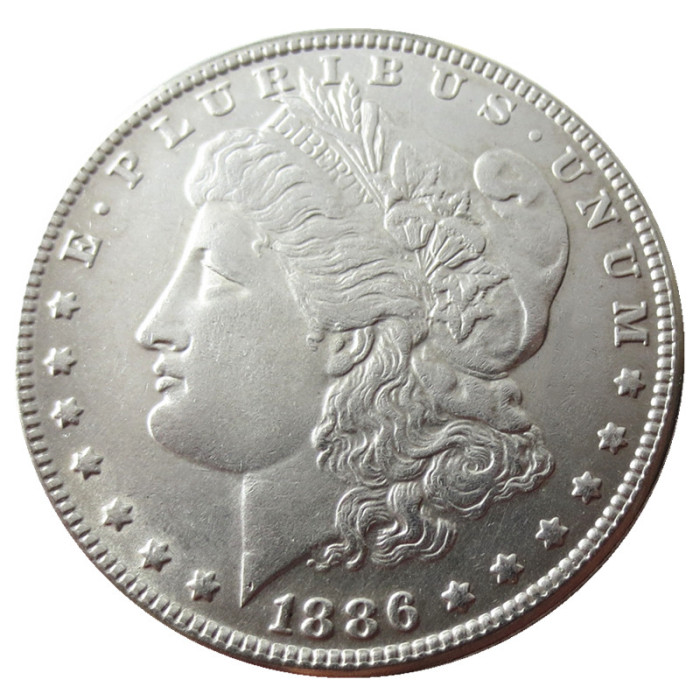 90% Silver US 1886S Morgan Dollar Silver Copy Coin