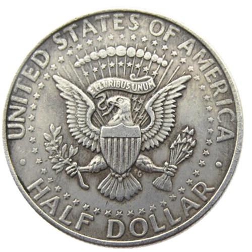 FK(10)USA Kennedy Half Dollar skull zombie skeleton hand carved Copy Coins