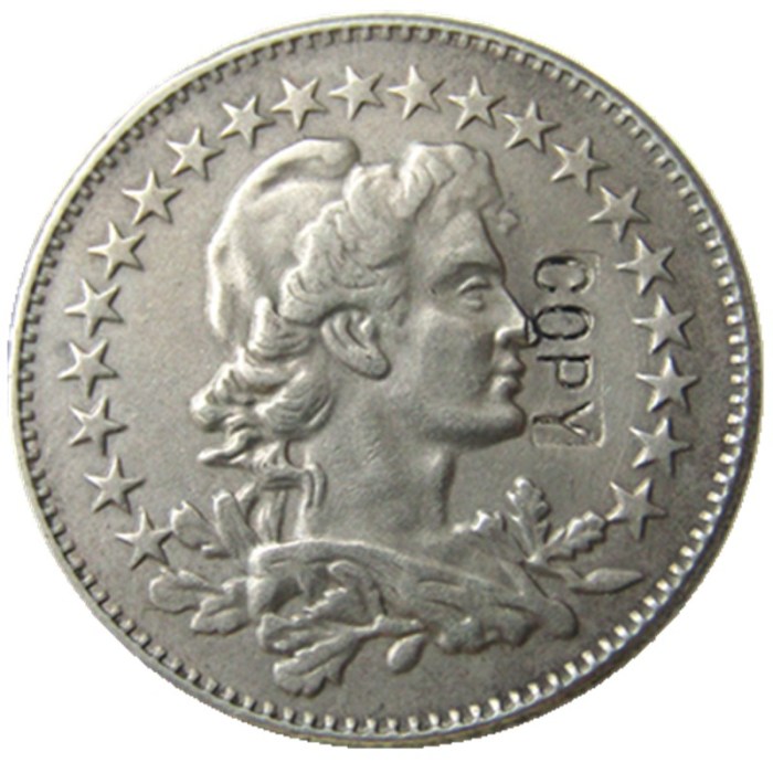 Brazil 1922 100 Reis Nickel Plated Copy Coins