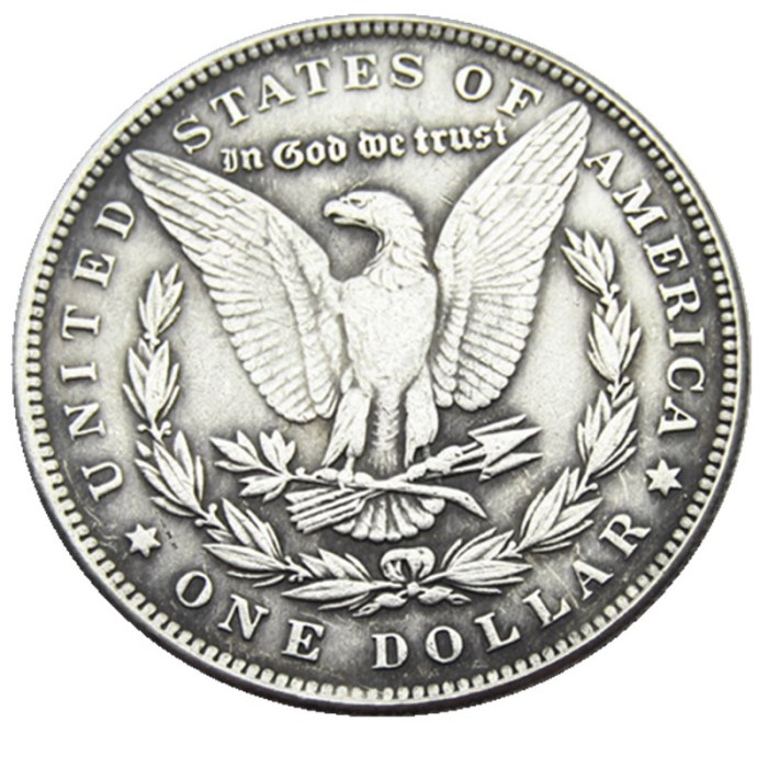 #151 HOBO US Morgan Silver Plated Dollar skull zombie skeleton Copy Coin