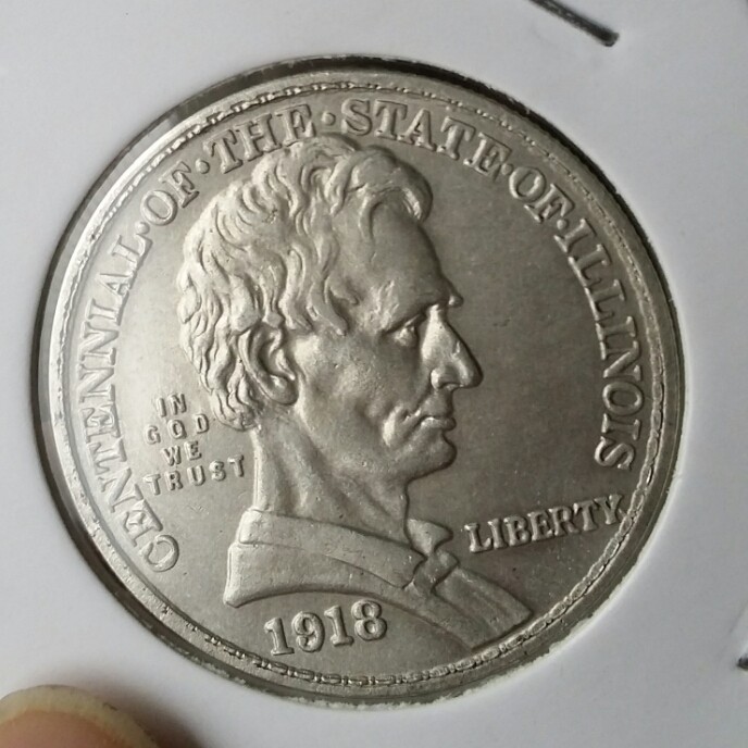 90% Silver US 1918 Lincoln Commemorative Half Dollar Copy Coin