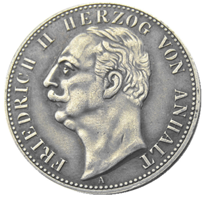 Germany 1904 2 Mark Silver Plated Copy Coin