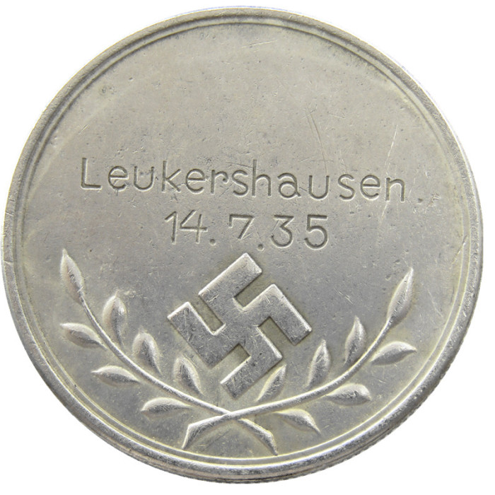 German WW2 5 Mark Commemorative Silver Plated/Gold Plated Coin Copy Type30