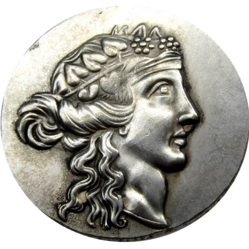 G(19)Greek Silver Coin, THRACE Thasos AR Tetradrachm Silver Plated copy coins