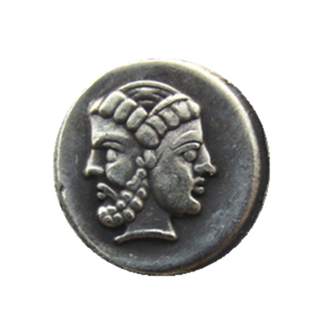G(61)Ancient Greek Silver Plated Copy Coin