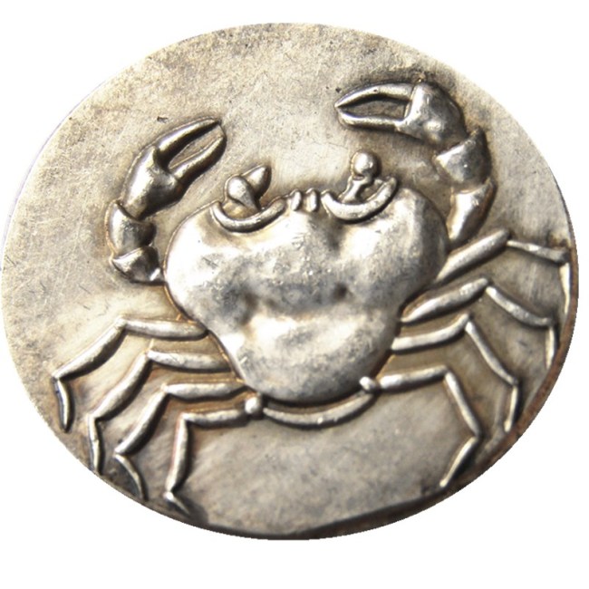 G(35)Ancient Greek Silver Plated Copy Coin