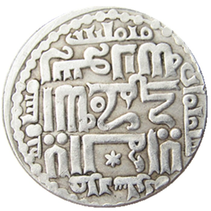 IS(13)Islamic Dynasties Ilkhan, Arghun, AH 683-690 AD 1284-1291, silver dirham Silver Plated Copy Coin