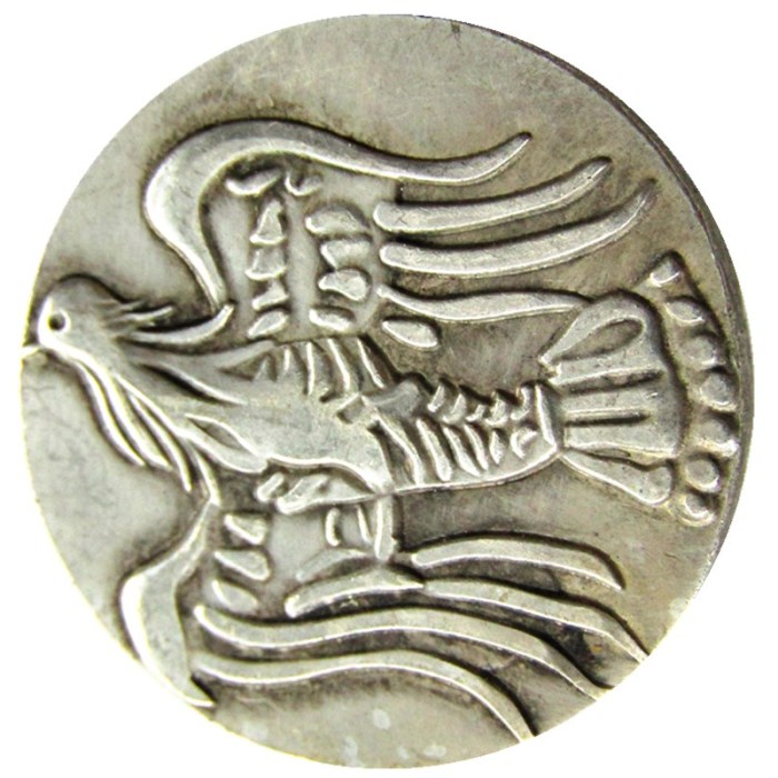 G(41)Ancient Greek Silver Plated Copy Coin