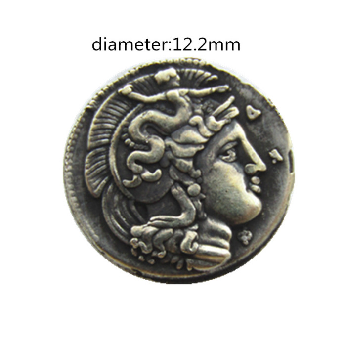 G(65)Ancient Greek Silver Plated Copy Coin