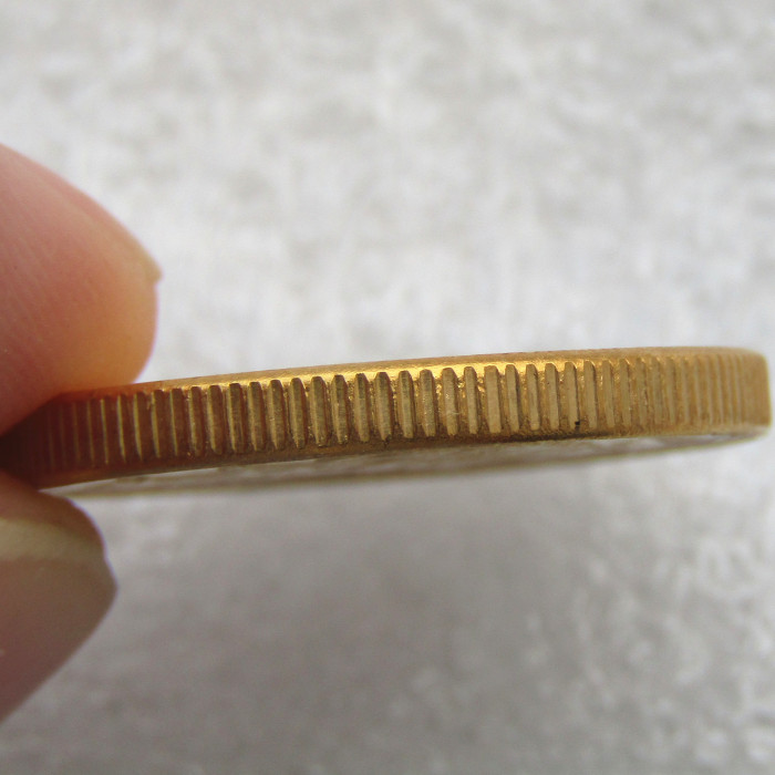 United Kingdom 1917 1 Sovereign Gold Plated Copy Coins