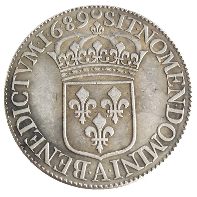 France 1 Ecu - Louis XIV 1689 Copy Coins
