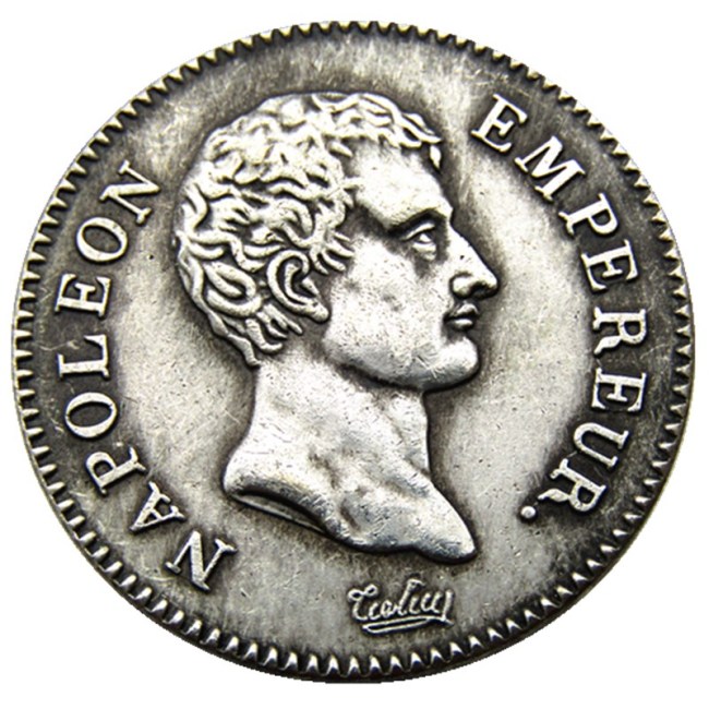 France AN14 A 2Francs Silver Plated Copy Coins