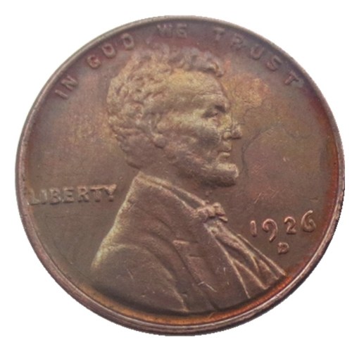 US 1926-P-S-D Lincoln Penny Cent 100% Copper Copy Coin