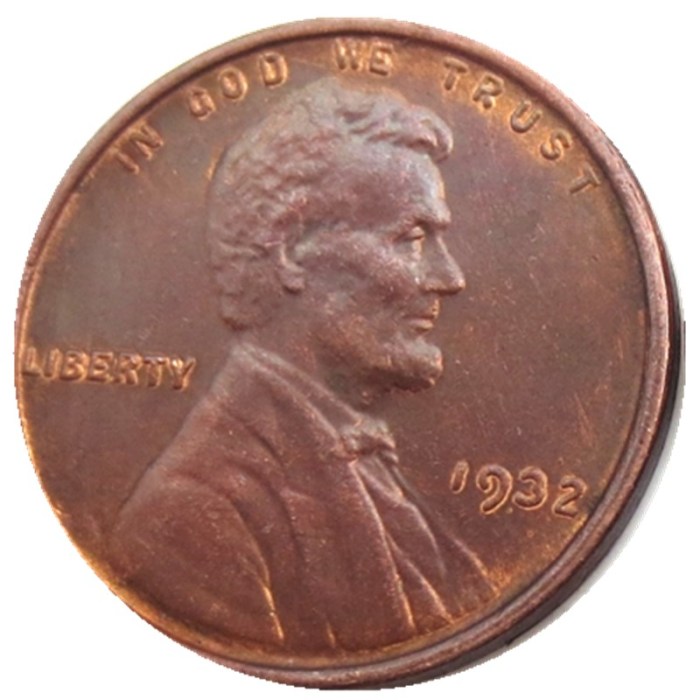 US 1932-P-S-D Lincoln Penny Cent 100% Copper Copy Coin