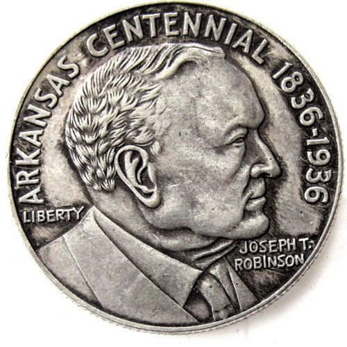 US 1936 Arkansas Commemorative Half Dollars Silver Plated Copy Coins