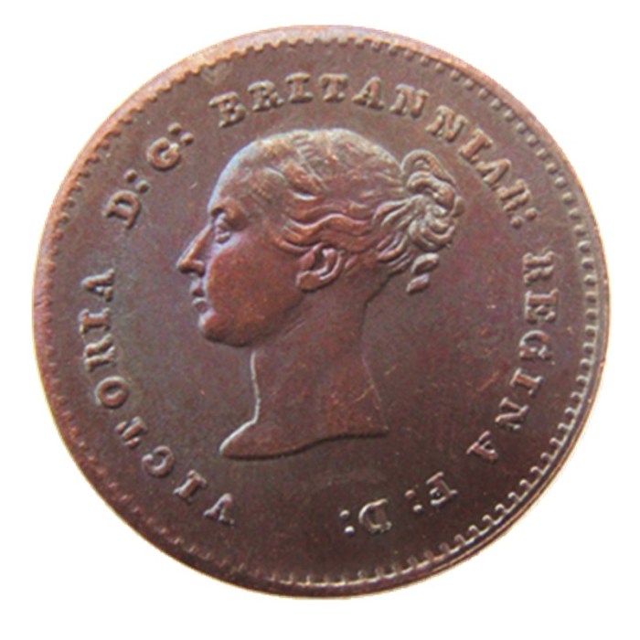 UK 1868 Great Britain / Ceylon Victoria Quarter Farthing Copy coins