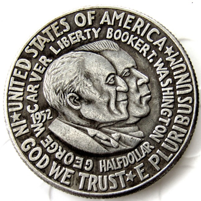 US 1952 Washington Commemorative Half Dollars Silver Plated Copy Coins