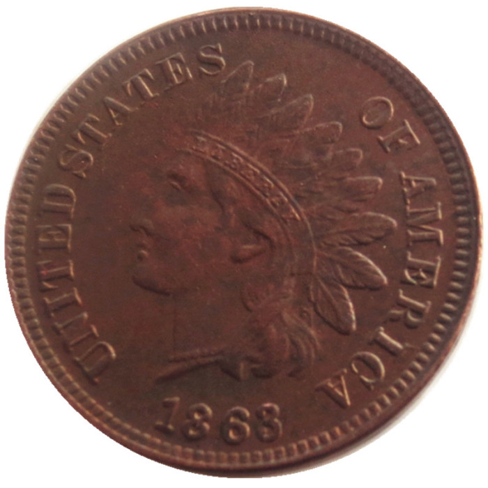 US 1863 Indian Cent 100% Copper Copy Coin